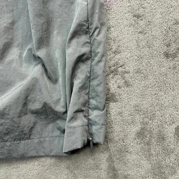 ALPHALETE Jacket Mens Large Light Gray Endure Full Zip Windbreaker Nylon Workout - Picture 6 of 7